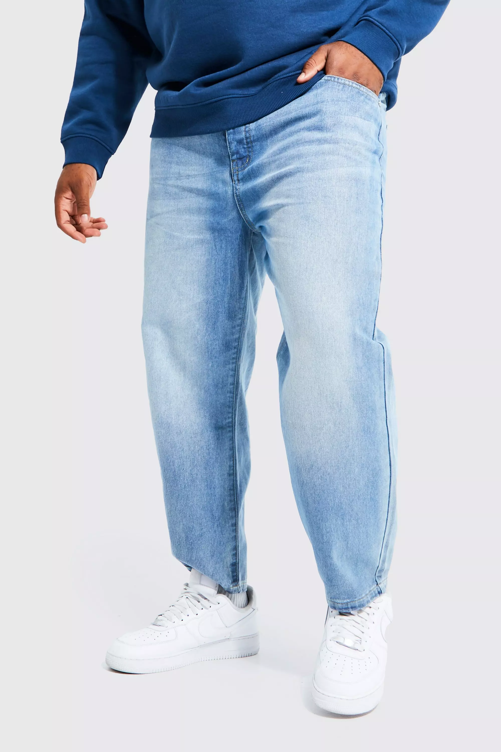 Cropped mens hot sale jeans